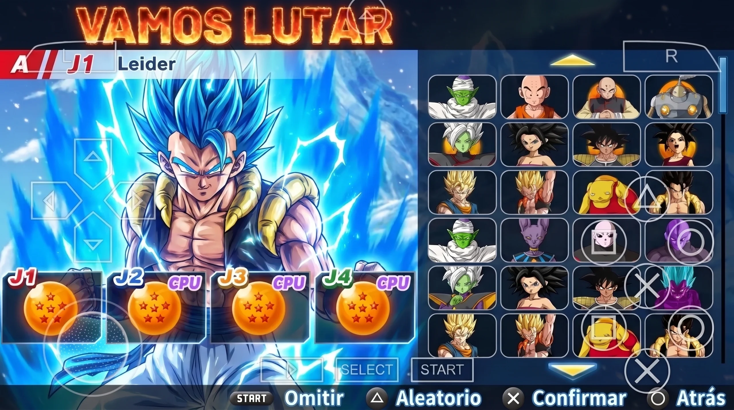 New Dragon Ball Super Tenkaichi Tag Team Ultra Mod PPSSPP 5 New DBZ TTT Super Ultra Mod