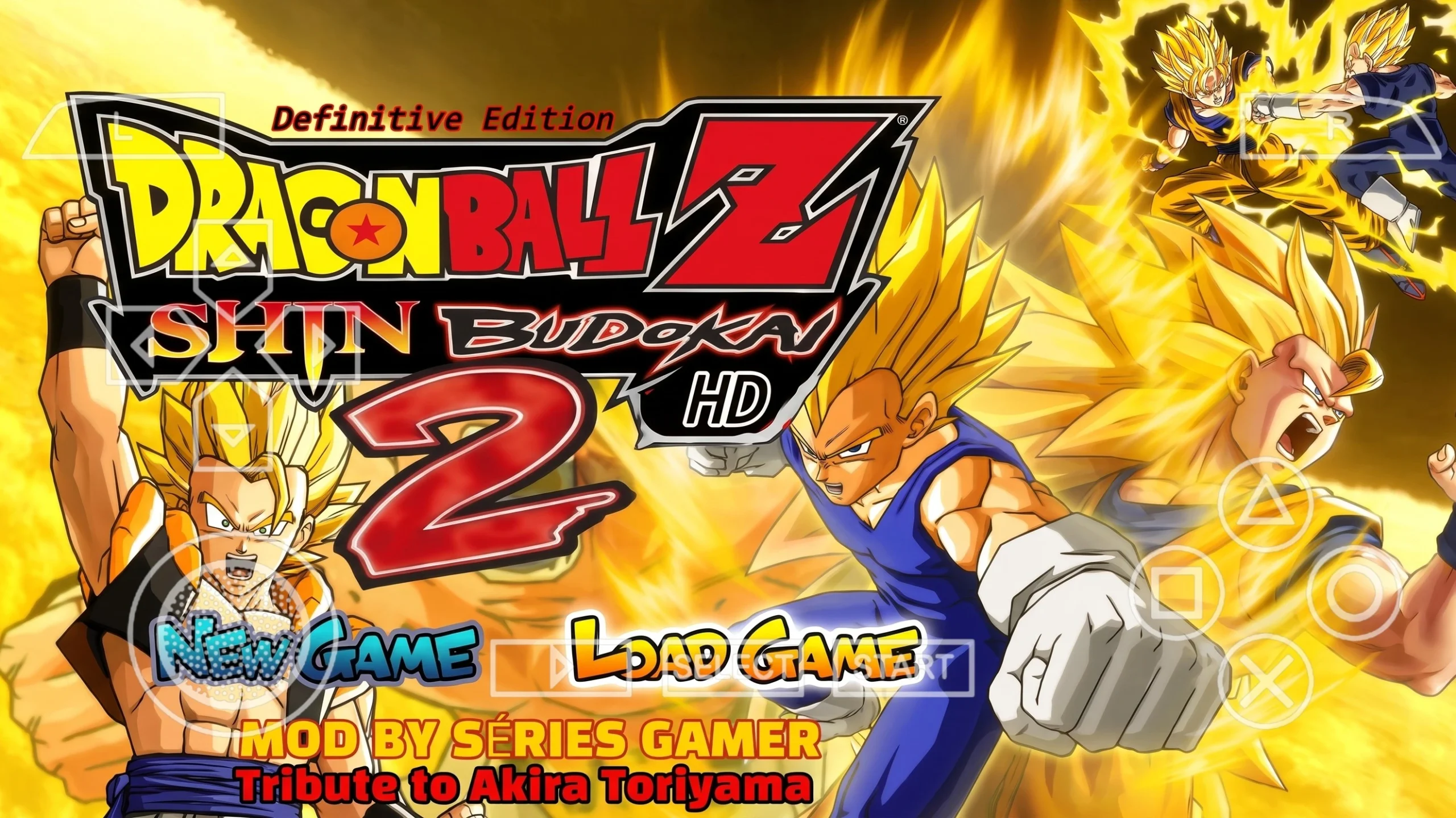 New Dragon Ball Z Shin Budokai 2 Mod HD Definitive Edition PPSSPP ISO New Dragon Ball Z Shin Budokai 2 Mod HD Definitive Edition PPSSPP ISO