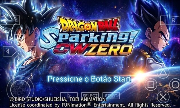 DBZ TTT Dragon Ball Sparking Zero CW Mod PPSSPP ISO for Android DBZ TTT Dragon Ball Sparking Zero CW Mod title screen on PPSSPP