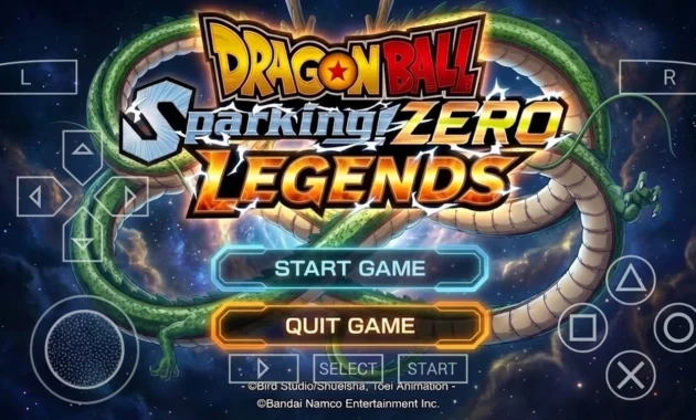 Dragon Ball Sparking Zero Legends title screen DBZ TTT mod download